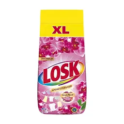 Пральний порошок Losk Ароматерапія Ефірні масла та аромат Малазійської квітки 7.5 кг (9000101806946)