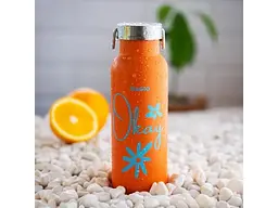 Термопляшка Magio Okay 500 мл Orange (MG-1041O) - мініатюра 2
