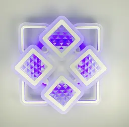 Світлодіодний світильник із RGB підсвіткою Line.F A 2723/4+4S RGB WH - мініатюра 3