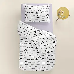 Дитяча постільна білизна в ліжечко MUSTACHE COSAS (4822052265680) - мініатюра 2