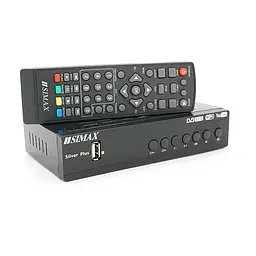 Ресивер Т2 (тюнер) IPTV DVB-T2 SIMAX Silver Plus