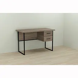 Комп'ютерний стіл Ferrum-decor Таккота 75x100x70 чорний ДСП Дуб Сонома Трюфель 32мм (FRD-101942)
