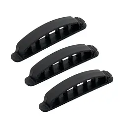 Органайзер для кабелю ExtraDigital Cable Clips CC912 чорний 3 шт