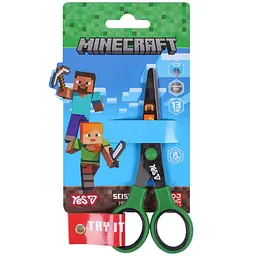 Ножиці "Yes" 13см /480476/ Minecraft з принтом на лезі (1/12/360) - мініатюра 2