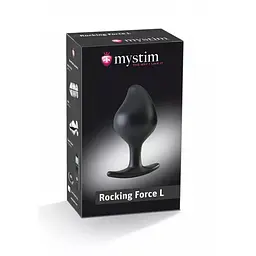 Mystim Rocking Force L - Силіконова анальна пробка для електростимулятора, 10.5х4.7см - мініатюра 5
