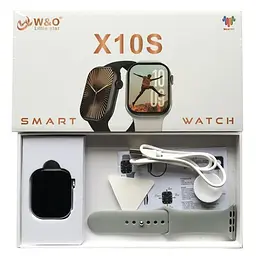 Смарт-годинник Smart Watch W&O X10S Сірий - мініатюра 2