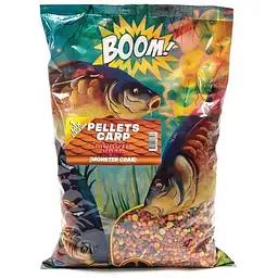 Принада в гранулах Pellets BOOM Монстр Краб 4-22мм 1кг Спод Мікс