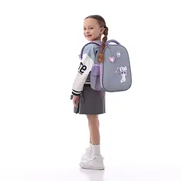 Рюкзак GoPack Education 165S Cute Cat Чорно-сірий (GO26-165S-3) - мініатюра 15