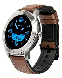 Смарт-годинник Gelius Pro GP-L3 (URBAN WAVE 2020) (IP68) Silver/Dark Brown
