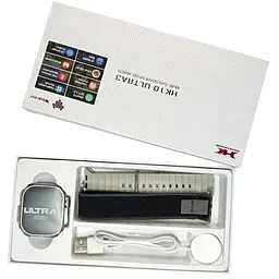 Смарт-годинник HK 10 Ultra 3 IP67+Amoled Grey - мініатюра 6