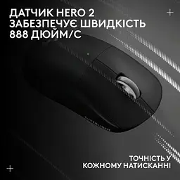 Мишка Logitech G Pro X Superlight 2 Lightspeed Wireless Black (910-006630) - мініатюра 12