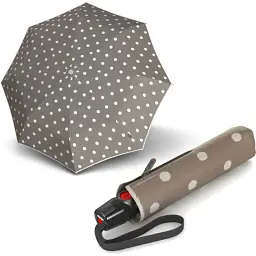 Парасоля Knirps T.200 Dot Art Taupe (Kn95-3201-4902)