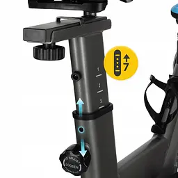 Велотренажер спінінговий (спінбайк) 4FIZJO Racing SBIKE01 Black/Blue (P-5905973401654) - мініатюра 15