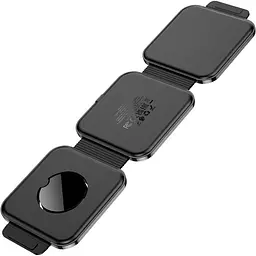 Бездротовий зарядний пристрій Hoco 3 in 1 Folding CQ4 Black (608510) [107173]