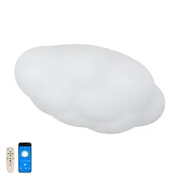 Люстра стельова LED Levistella 797VMX6025 (550), 48W, сучасний стиль, з пультом та додатком, 550x360x210 мм