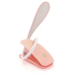 Гнучка настільна лампа з прищіпкою Voltronic SWD812 Pink з органайзером, 3 режими, 4,2 В 300 мА·год - мініатюра 2