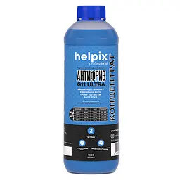 Антифриз Helpix G11 концентрат -80°C синій 1л 4823075809141