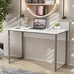 Комп'ютерний стіл Ferrum-decor Скай 75x140x70 сірий ДСП Білий 16мм (FRD-101581)