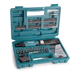 Викрутка акумуляторна з набором біт Makita DF001DW (4 Нм, 1/4", 3.6 В, USB) - мініатюра 4