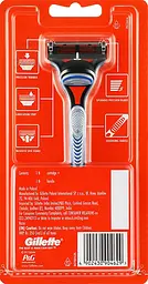 Станок для гоління Gillette Fusion 5 з 1 змінним картриджем - мініатюра 2