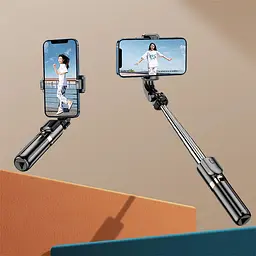 Селфі-монопод WiWU Detachable Tripod Selfie Stick Black (Wi-SE011) [134201] - мініатюра 8