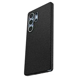 Чохол Spigen Liquid Air Matte Black для Samsung Galaxy S25 Ultra (ACS08953) - мініатюра 7