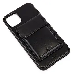 Чохол шкіряний протиударний з відділенням для карток Sonix Leather Crossbody Wallet для iPhone 11 Pro Max/XS Max Black