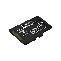 Карта пам'яті Kingston 1TB microSDXC class 10 UHS-I U3 V30 A1 Canvas Select Plus (SDCS3/1TBSP) - мініатюра 2