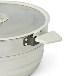 Каструля складана Sea to Summit Detour Stainless Steel Collapsible Pot 5 L Сірий - мініатюра 5