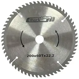 Диск пильний по дереву Sprut 200 x 22.220мм x 60T