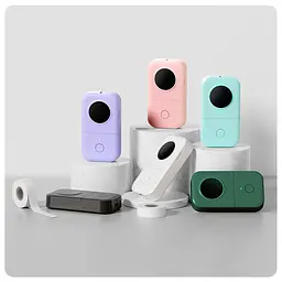 Портативний Bluetooth принтер для етикеток Phomemo D30 - мініатюра 2