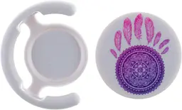 Тримач телефону TOTO Popsocket plastic BNS-C 854 Dreamcatcher (White) - мініатюра 2