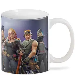 Кухоль GeekLand Fortnite Фортнайт FT.FT.02.04 усі персонажі 330 мл білий - мініатюра 2