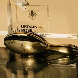 Щітка золотиста в коробці Ukrainian Rose - мініатюра 2
