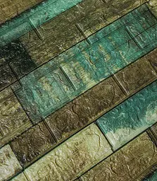 Самоклеюча декоративна 3D панель Loft Expert синій камуфляж 700x770x5 мм - мініатюра 2