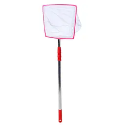 Сачок для метеликів Bambi MS 4388 (Red-Pink) телескопічна ручка 46-69 см