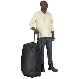 Валіза Osprey Transporter Wheeled Duffel 90 raven black/black - мініатюра 5