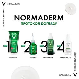 Гель для глибокого очищення Vichy Normaderm жирної схильної до недоліків шкіри обличчя та тіла 200 мл - мініатюра 11
