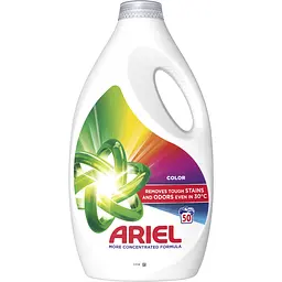 Гель для прання Ariel Color 50 циклів прання 2.25 л - мініатюра 2
