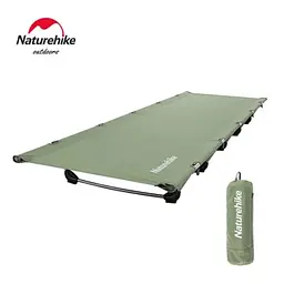 Ліжко складане Naturehike XJC05 NH20JJ001, Поліестер Oxford/алюміній, зелений - мініатюра 2