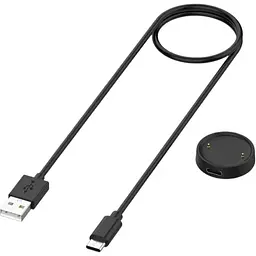 Зарядний пристрій DK для Xiaomi Amazfit Active 2 / 2R (W2437) кабель (1m) USB (021738) (black)