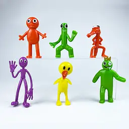 Набір фігурок Райдужні друзі 6 шт Roblox Rainbow Friends - мініатюра 2