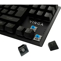 Клавіатура Vinga KBGM-110 Black [128782] - мініатюра 4