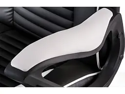 Комп'ютерне крісло для геймера Special4You Nero black/white (E5371) - мініатюра 6