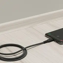 Кабель Proove Rebirth USB to Type-C 3A (1m) black - мініатюра 2