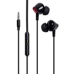 Навушники Vention Echo Lite 3.5mm In-Ear Wired Black (GBABAV)