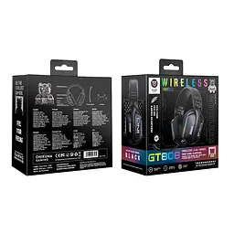Навушники Onikuma Tri Mode gaming headphones GT808 | BT5.3/2.4G/3.5mm, 18/60H, RGB | - мініатюра 2