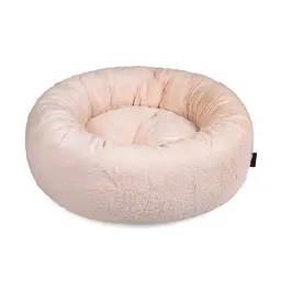 Лежак Pet Fashion Soft для собак и котів розовий 48х48х17 см