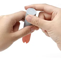 Вібратор-помада Iroha Stick Grey - мініатюра 9
