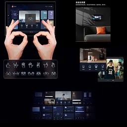 Розумна сенсорна панель Aqara Smart Scene Panel S1 Plus Grey [89181] - мініатюра 4